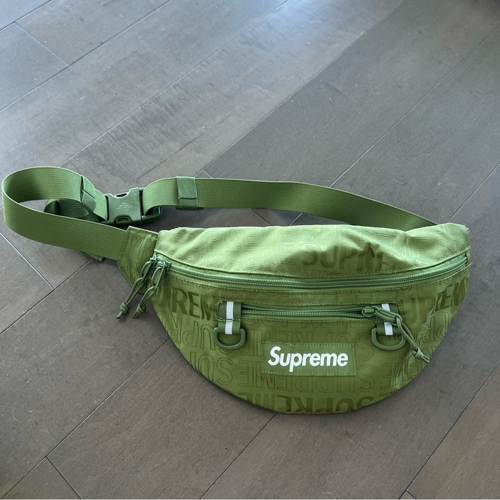 Supreme fanny pack waist bag green womens men’s new